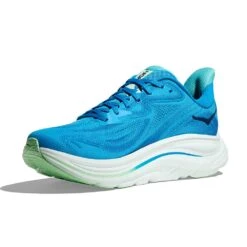 Men's Clifton 10 Running Shoe - Hoka Blue/Skyward Blue - Regular (D) -Gazelle Sports 1162030 HSK 3