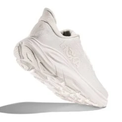 Hoka Men's Clifton 10 Running Shoe - White/White - Regular (D) -Gazelle Sports 1162030 WWH 4