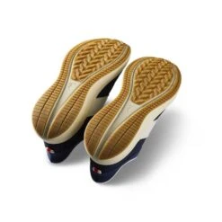 All Gender Eliot Runner Running Shoe - Navy/ Ivory - Regular (D) -Gazelle Sports 1677536483 spring23 tracksmith eliot runner navy ivory 6