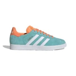 ADIDAS Men's Gazelle MLS Indoor Soccer Shoe - Easy Mint/Cloud White/Easy Orange - Regular (D)