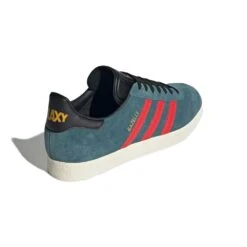 ADIDAS Men's Gazelle MLS Indoor Soccer Shoe - Virdian/Red/Cream White - Regular (D) -Gazelle Sports 2024 LA Galaxy adidas Archive Gazelle Blue IH2626 05 standard