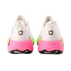 Men's Foreverrun Nitro Futrograde Running Shoe- Puma White/Green Gecko- Regular (D) -Gazelle Sports 380005 02 bv