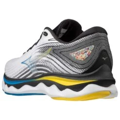Mizuno Men's Wave Sky 6 Running Shoe - White/Cyber Yellow - Regular (D) 12 Mizuno Men's Wave Sky 6 Running Shoe - White/Cyber Yellow - Regular (D) -Gazelle Sports 411369.0034 08