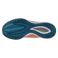 Mizuno Men's Wave Rebellion Flash Running Shoe- White/Silver - Regular (D) -Gazelle Sports 411392 0073 02