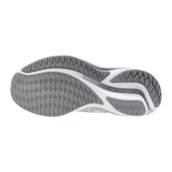Mizuno Men's Wave Rider 28 Running Shoe- White/Ultimate Grey- Regular (D) -Gazelle Sports 411456 00UG 02