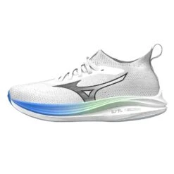 Mizuno M Neo Zen (D) - White/Frontier Blue -Gazelle Sports 411495 005H
