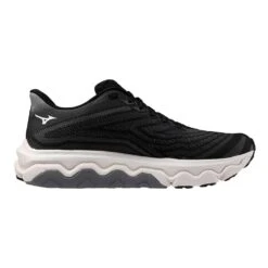 Mizuno Men's Wave Horizon 8 Running Shoe - Black/White - Regular (D)