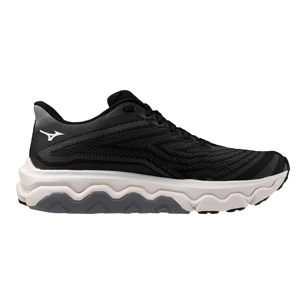 Mizuno Men's Wave Horizon 8 Running Shoe - Black/White - Regular (D) 3 Mizuno Men's Wave Horizon 8 Running Shoe - Black/White - Regular (D)
