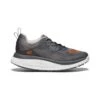Keen Men's WK400 Walking Shoe - Steel Grey/Scarlet Ibis- Regular (D) -Gazelle Sports 4eaca2f6ae3d5f754440344778f19bda1ec4de9b