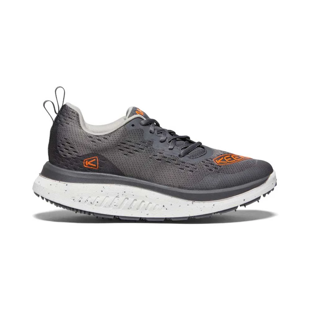 Keen Men's WK400 Walking Shoe - Steel Grey/Scarlet Ibis- Regular (D) 3 Keen Men's WK400 Walking Shoe - Steel Grey/Scarlet Ibis- Regular (D)
