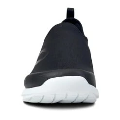 OOfos Men's OOmg Sport Shoe - White/Black- Regular (D) -Gazelle Sports 5075WHTBLK shot3 932x680 49902e22 0187 486f a9a7 e394ab9bbc48