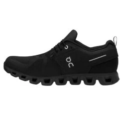 On Running Men's Cloud 5 Waterproof Running Shoe- All Black- Regular (D) -Gazelle Sports 59.98842 cloud 5 waterproof ss22 all black m g4