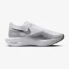 Men's Nike ZoomX Vaporfly Next% 3 Running Shoe- White/Dark Smoke Grey/Particle Grey- Regular (D) -Gazelle Sports 80fe0c99 1186 48f4 9fce 573e3a7149c2