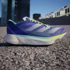 ADIDAS Adizero Adios Pro 3 Running Shoe - Cobalt Blue/Zero Metalic/Lucid Lemon - Regular (D) 10 ADIDAS Adizero Adios Pro 3 Running Shoe - Cobalt Blue/Zero Metalic/Lucid Lemon - Regular (D) -Gazelle Sports ADIZERO ADIOS PRO 3 Shoes Blue ID3635 HM3 hover