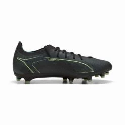 Ultra 6 Pro FG/AG Soccer Cleat - Puma Black/Fizzy Light/Green Terrain - Regular (D)