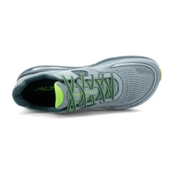 Altra Men's Paradigm 6 Running Shoe - Gray/Lime - Regular (D) 9 Altra Men's Paradigm 6 Running Shoe - Gray/Lime - Regular (D) -Gazelle Sports AL0A5471 232top