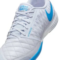 Nike Lunar Gato II IC Soccer Shoe - Football Grey/Lt Photo Blue - Regular -Gazelle Sports AURORA 580456 013 PHSYD001 2000