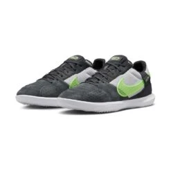 Men's Nike Streetgato Soccer Shoe - Black/Volt - Regular (D) -Gazelle Sports AURORA DC8466 012 PHCFH001 2000