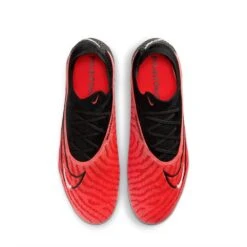 Men's Nike Phantom GX Elite Firm-Ground Soccer Cleats -Bright Crimson/White/University Red/Black - Regular (D) -Gazelle Sports AURORA DC9968 600 PHCTH001 2000