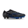 Nike Zoom Mercurial Vapor 15 Elite FG Soccer Cleat- Black/Chrome-Hyper Blue- Regular (D) -Gazelle Sports AURORA DJ4978 040 PHSRH000 2000
