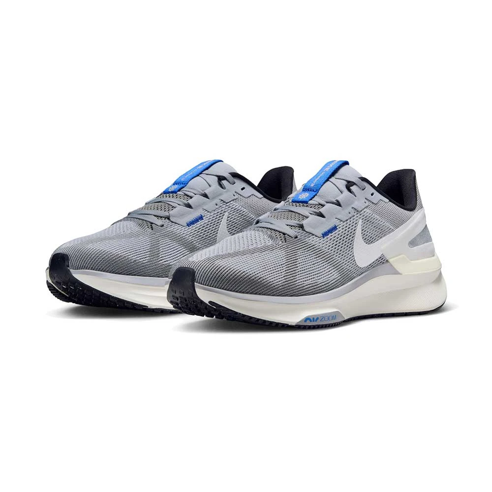Men's Nike Structure 25 Running Shoe - Smoke Grey/White/Wolf Grey/Sail - Regular (D) 5 Men's Nike Structure 25 Running Shoe - Smoke Grey/White/Wolf Grey/Sail - Regular (D) - Image 3