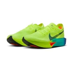 Nike Men's Vaporfly 3 Running Shoe- Volt/Dusty Cactus/Orange/Concord - Regular (D) -Gazelle Sports AURORA DV4129 700 PHCFH001 2000
