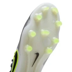 Nike Tiempo Legend 10 Elite FG Soccer Shoe - Metallic Silver/Black/Volt - Regular (D) -Gazelle Sports AURORA DV4328 001 PHSUD001 2000