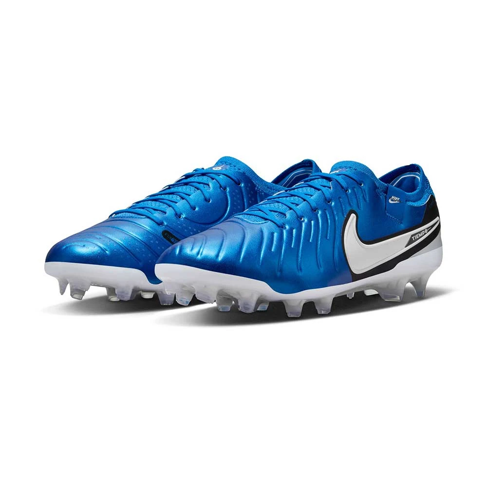 Nike Tiempo Legend 10 Elite Soccer Shoe - Signal Blue/White - Regular (D) 5 Nike Tiempo Legend 10 Elite Soccer Shoe - Signal Blue/White - Regular (D) - Image 3