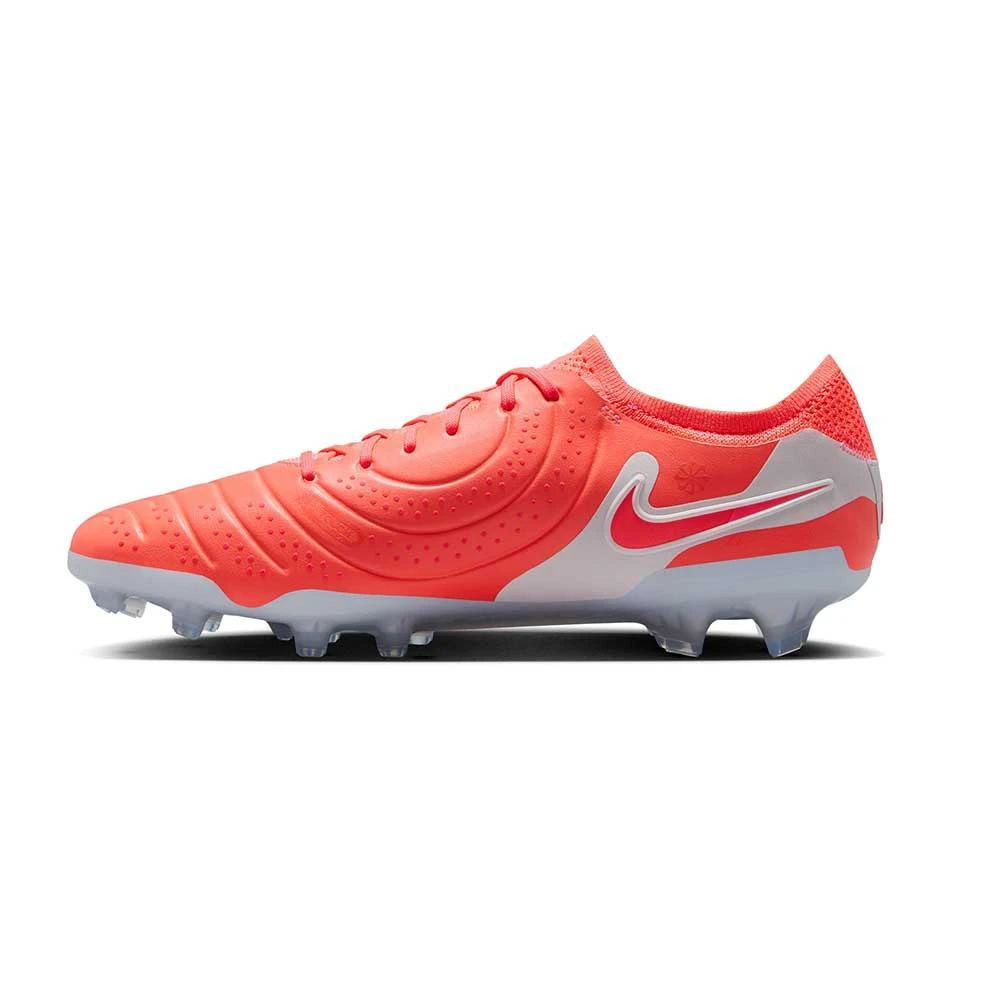 Nike Tiempo Legend 10 Elite Soccer Shoe - Hot Lava/White - Regular (D) 5 Nike Tiempo Legend 10 Elite Soccer Shoe - Hot Lava/White - Regular (D) - Image 3