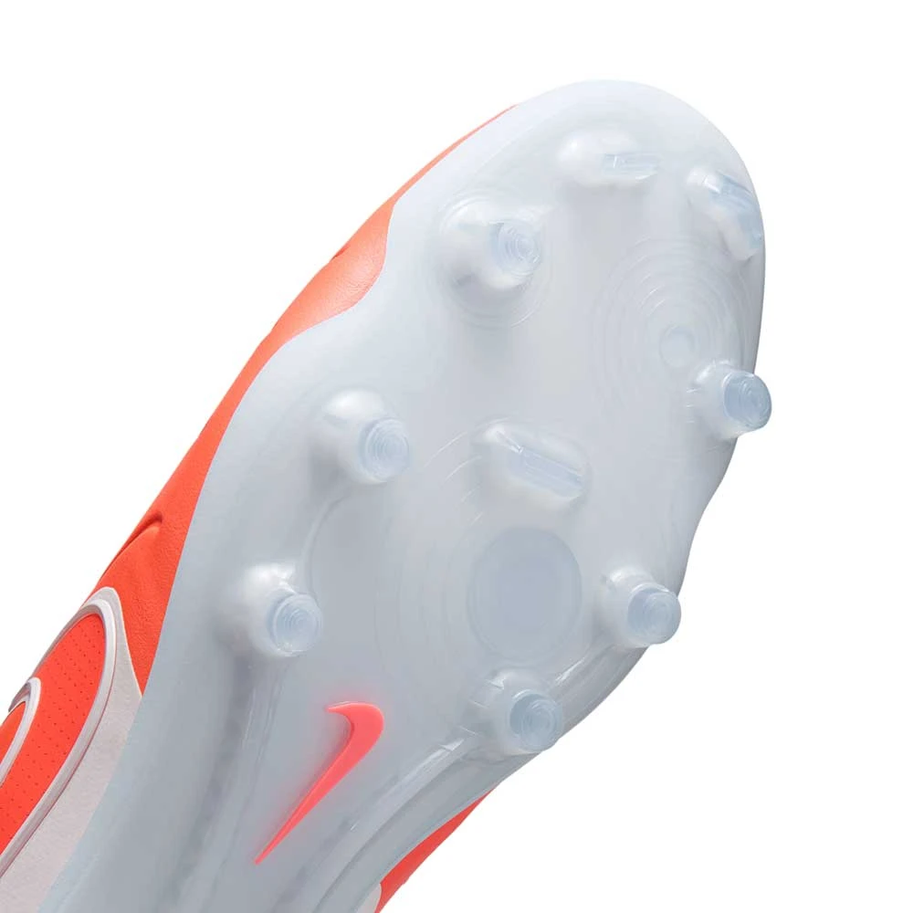 Nike Tiempo Legend 10 Elite Soccer Shoe - Hot Lava/White - Regular (D) 8 Nike Tiempo Legend 10 Elite Soccer Shoe - Hot Lava/White - Regular (D) - Image 6