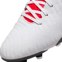Nike Tiempo Legend 10 Academy MG Soccer Cleat - White/Black-Bright Crimson- Regular (D) -Gazelle Sports AURORA DV4337 100 PHSYD002 2000