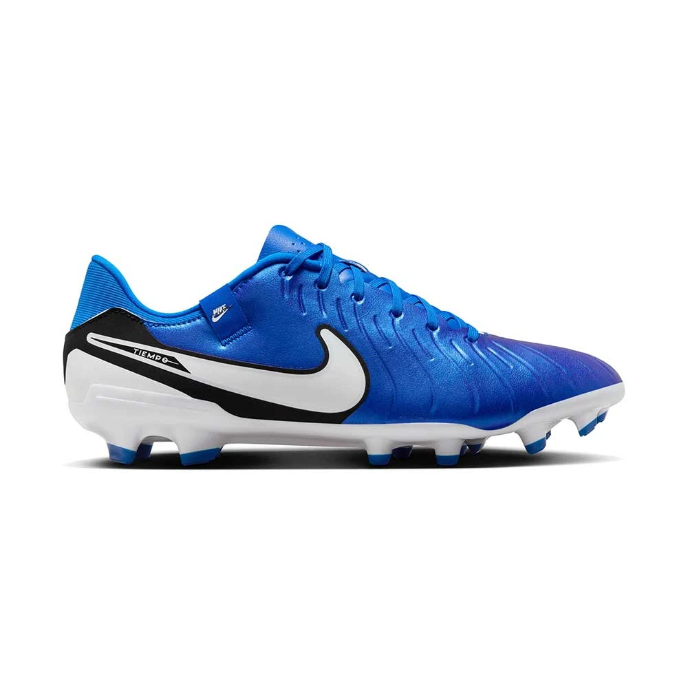 Nike Tiempo Legend 10 Academy Multi-Ground Low-Top Soccer Cleats - Signal Blue/White- Regular (D) 3 Nike Tiempo Legend 10 Academy Multi-Ground Low-Top Soccer Cleats - Signal Blue/White- Regular (D)
