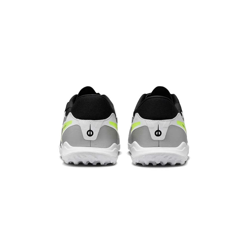 Nike Tiempo Legend 10 Academy TF Turf Soccer Shoe - Metallic Silver/White/Volt - Regular (D) 8 Nike Tiempo Legend 10 Academy TF Turf Soccer Shoe - Metallic Silver/White/Volt - Regular (D) - Image 6