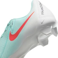 Nike All Gender Phantom GX II Academy FG/MG Soccer Shoe - Mint/Atomic Red/Off Noir - Regular (D) -Gazelle Sports AURORA FD6723 300 PHSYD002 2000
