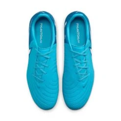 Nike Phantom GX 2 Academy MG Low-Top Soccer Cleats - Blue Fury/White - Regular (D) 13 Nike Phantom GX 2 Academy MG Low-Top Soccer Cleats - Blue Fury/White - Regular (D) -Gazelle Sports AURORA FD6723 400 PHCTH001 2000