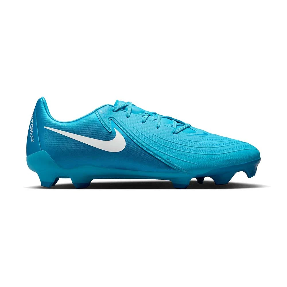 Nike Phantom GX 2 Academy MG Low-Top Soccer Cleats - Blue Fury/White - Regular (D) 3 Nike Phantom GX 2 Academy MG Low-Top Soccer Cleats - Blue Fury/White - Regular (D)