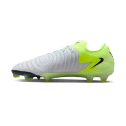 Nike Phantom GX II Elite FG Soccer Cleats - Metallic Silver/Black/Volt - Regular (D) -Gazelle Sports AURORA FJ2559 003 PHSLH001 2000