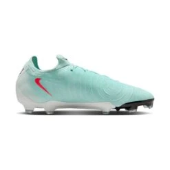 Nike All Gender Phantom GX II Pro FG Soccer Shoe -Mint/Atomic Red - Regular (D)