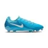 Nike All Gender Phantom GX II Pro FG Soccer Shoe - Blue Fury/White - Regular (D) -Gazelle Sports AURORA FJ2563 400 PHSRH000 2000