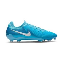 Nike All Gender Phantom GX II Pro FG Soccer Shoe - Blue Fury/White - Regular (D)