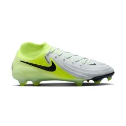 Nike Phantom Luna II Elite FG Soccer Cleats - Metallic Silver/Black/Volt - Regular (D)