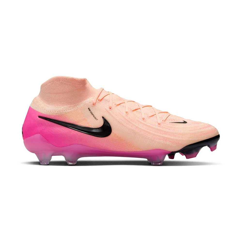 Nike All Gender Phantom Luna II Elite FG Soccer Cleats - Crimson Tint/Black/Pink Blast - Regular (D) 3 Nike All Gender Phantom Luna II Elite FG Soccer Cleats - Crimson Tint/Black/Pink Blast - Regular (D)