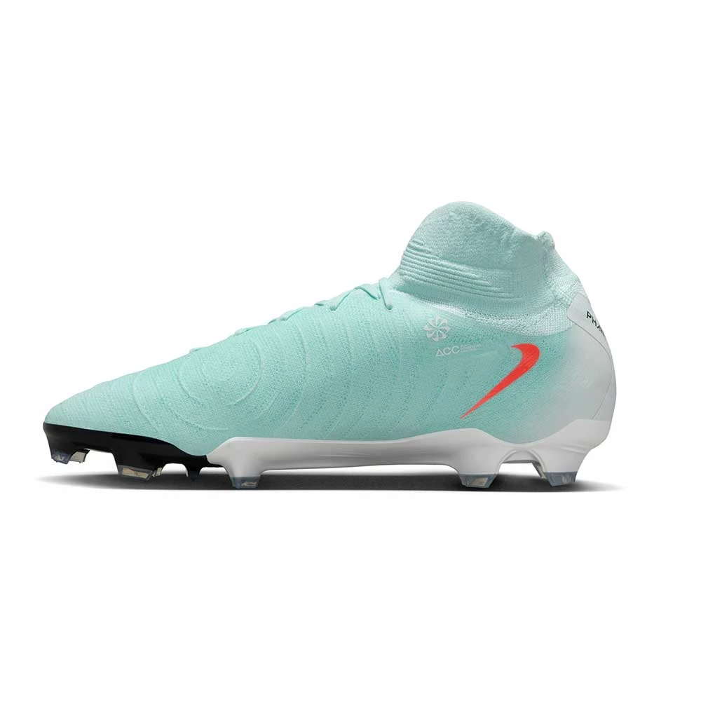 Nike Phantom Luna II Pro FG Soccer Shoe - Mint/Atomic Red - Regular (D) 4 Nike Phantom Luna II Pro FG Soccer Shoe - Mint/Atomic Red - Regular (D) - Image 2