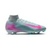 Nike All Gender Mercurial Zoom Superfly 10 Elite FG High-Top Soccer Cleats - Ocean Cube/Pink Blast - Regular (D) 1 Nike All Gender Mercurial Zoom Superfly 10 Elite FG High-Top Soccer Cleats - Ocean Cube/Pink Blast - Regular (D) -Gazelle Sports AURORA FQ1454 301 PHSRH000 2000