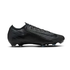 Nike All Gender Mercurial Vapor 16 Elite FG Low-Top Soccer Cleats - Black/Black-Deep Jungle - Regular (D)
