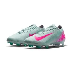 Nike All Gender Zoom Vapor 16 Elite FG Soccer Cleat - Ocean Cube/Pink Blast - Regular (D) 9 Nike All Gender Zoom Vapor 16 Elite FG Soccer Cleat - Ocean Cube/Pink Blast - Regular (D) -Gazelle Sports AURORA FQ1457 301 PHCFH001 2000