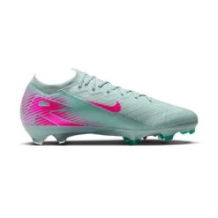 Nike All Gender Zoom Vapor 16 Elite FG Soccer Cleat - Ocean Cube/Pink Blast - Regular (D)