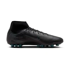 Nike All Gender Mercurial Superfly 10 Academy FG - Black/Black/Deep Jungle