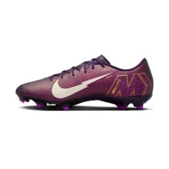Nike All Gender Zoom Vapor 16 Academy Mbappé FG/MG Soccer Cleat - Grand Purple/Pale Ivory -Gazelle Sports AURORA FQ8377 500 PHSLH001 2000