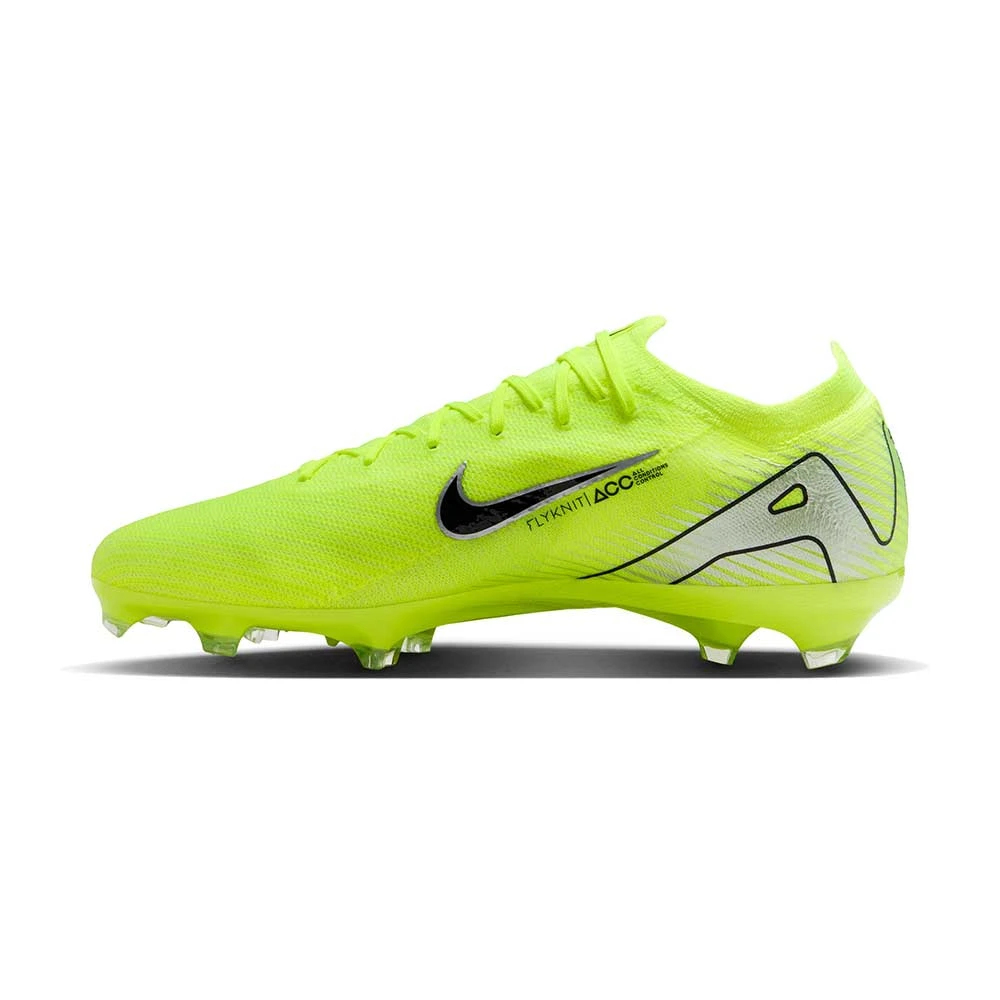 Nike Zoom Vapor 16 Pro FG Soccer Shoe - Volt/Black - Regular (D) 4 Nike Zoom Vapor 16 Pro FG Soccer Shoe - Volt/Black - Regular (D) - Image 2